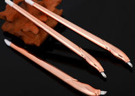 Champagne Microblading Pen dùng một lần cho lông mày PMU và đào tạo các công cụ lập dị