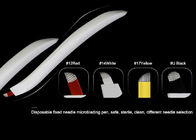 Công cụ trang điểm vĩnh viễn màu trắng cho lông mày 3D Microblading 11.5cm chiều dài