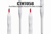 Popular 12 Red Curve Blade Permanent Makeup Microblading Pen
