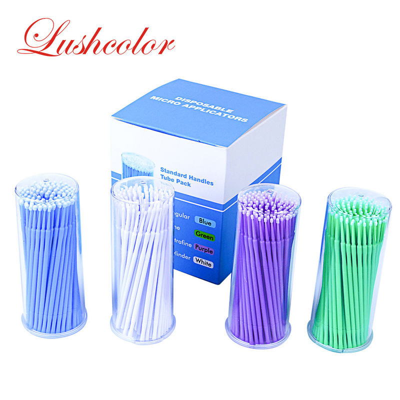 Plastic Microbrush Disinfection Cleaning Rod For Permanent Makeup