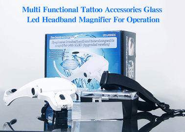 Interchangeable Lenses Led Headband Magnifier Various Magnification Glasses