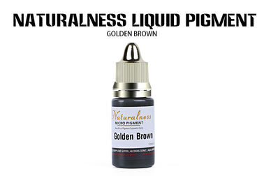 Golden Brown Organic Permanent Makeup Pigments Naturalness Liquid Ink Pigment