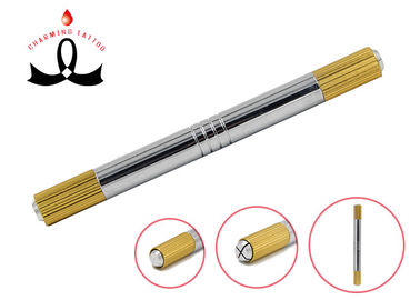 2 đầu Hướng dẫn sử dụng trang điểm vĩnh viễn Bút xăm lông mày 3D